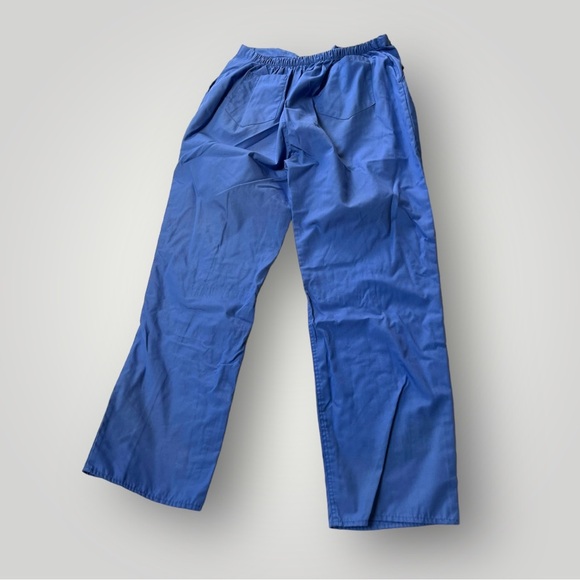 Lot/2 Natural Uniforms Scrub Pants Pink & Blue Sz M - Picture 6 of 10